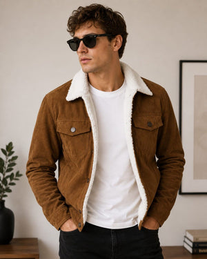 Chaqueta gamuza ovejera T21A